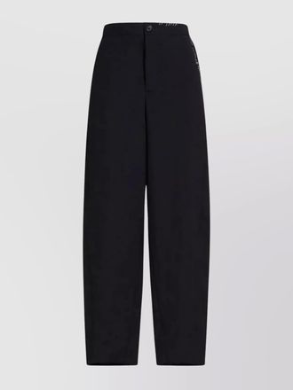 Marni virgin wool straight trousers
