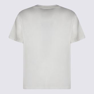 Maison Margiela Mens T-Shirts And Polos White _100 % Co