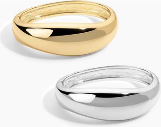 Electric Picks Rome Bangle Set of 2 in Gold at Nordstrom