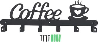 OEM 1 Juego De Soportes Para Tazas De Caf&eacute; De Pared, Expositor Colgante, Estante Para Guardar Tazas De Caf&eacute;, Gancho De Pared Para Tazas, Art&iacute;culos De Coci