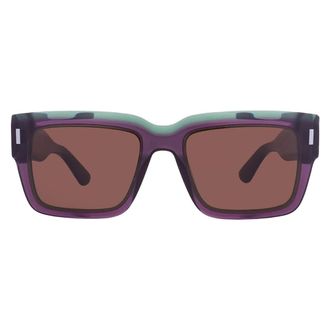 Calvin Klein Brown Square Mens Sunglasses CK23538S 515 55