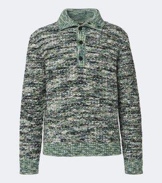 Missoni Wool-blend polo sweater