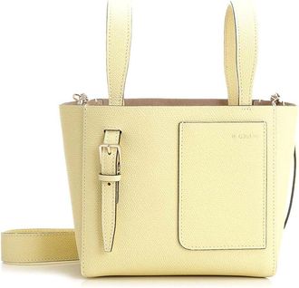 Valextra Micro Bucket Shoulder Bag