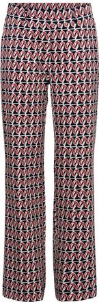 &Co Woman Basic Travel Broeken - Dames - Wijde Broeken - Veelkleurig - XL - Broeken