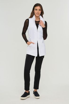 Anatomie Delaney Travel Vest in White at Nordstrom, Size X-Small