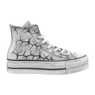 Converse Dames, Schoenen, Grijs, Maat: 39 1/2 EU Leer