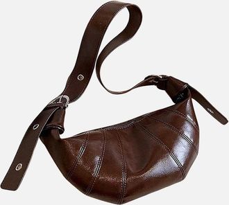 XY London Womens XY London Womens/Ladies Natalie Crescent Shaped Crossbody Bag - Brown - Size: ONE size