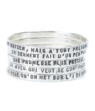 Serge Thoraval Manchette Edmond Rostand Rangs &Eacute;pais Argent