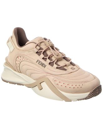 Fendi Fendi Flow Leather Sneaker