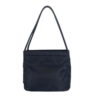Prada Pre-owned Shoulder Bags, female, Black, Size: ONE SIZE Pre-owned Nylon Shoulder Bag