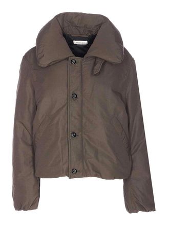 Christophe Lemaire Dark Espress Puffer Down Jacket