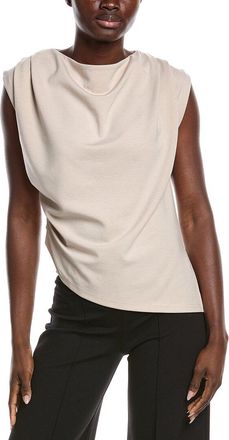 Gracia Gathered Shoulder Drape Top