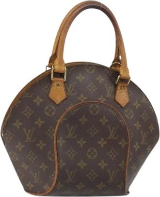 Louis Vuitton Pre-owned Vintage Canvas Handtas - Dames - Vintage Handtas - Bruin - ONE Size - Vintage