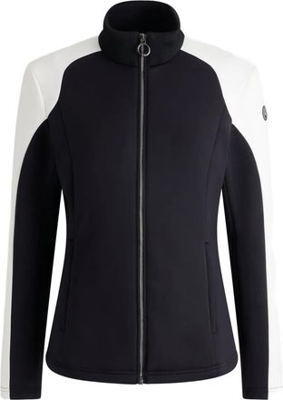 Fusalp Giacca da sci color-block con colletto a coste - Nero