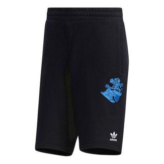 adidas x Disney Goofy Short Crossover Embroidered Shorts Black GP6479