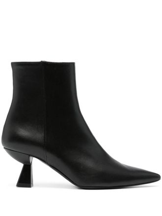 Roberto Festa Milano 65mm leather boots - Black