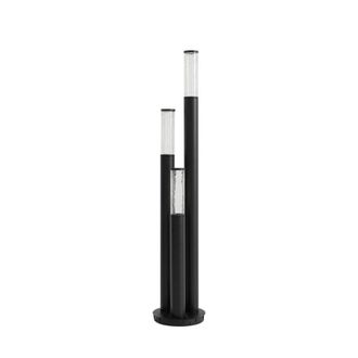 Lindby L&aacute;mpara para exterior de aluminio negro