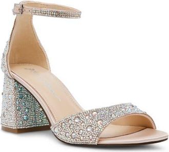 Betsey Johnson Kami Sandal in Rhinestone at Nordstrom, Size 8.5