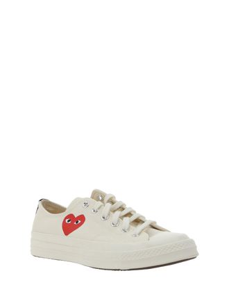 Comme Des Gar&ccedil;ons Play Sneakers - White