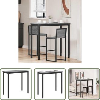 vidaXL Tavolo da pranzo moderno - Tavolo Bar a Pianta Legno multistrato
