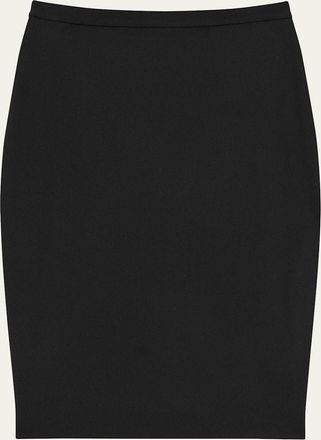 Theory Traceable Wool Knee-Length Pencil Skirt