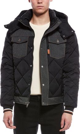 Scotch & Soda Oren Hybrid Denim Puffer Jacket