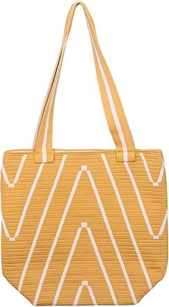 Generic Woman Beach Weaving Shoulder Bag Ladies Trendy Summer Hand Bag Shoulder Bags for School (Yellow, One Size)
