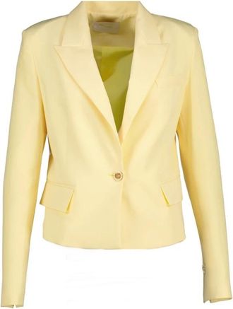 Am&eacute;lie & Am&eacute;lie Amber Blazer - Dames - Blazers - Geel - XL - Jassen