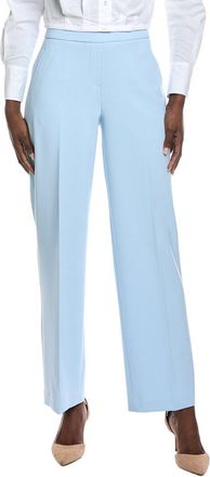 Anne Klein High-Rise Pleated Wide Leg Pant