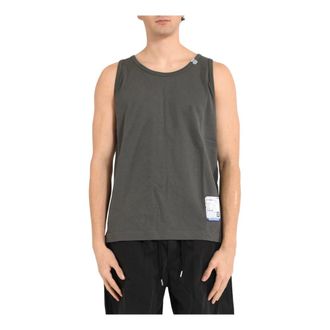 Miharayasuhiro Sleeveless Tops, male, Gray, Size: XL Heavy Weight Jersey Tank Top