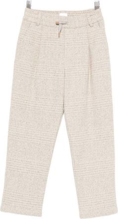 Eleventy Checked Trousers