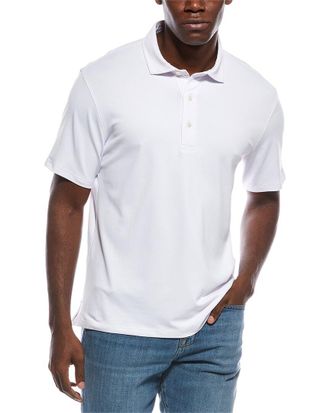 J.McLaughlin J. McLaughlin White Riva Knit Shirt