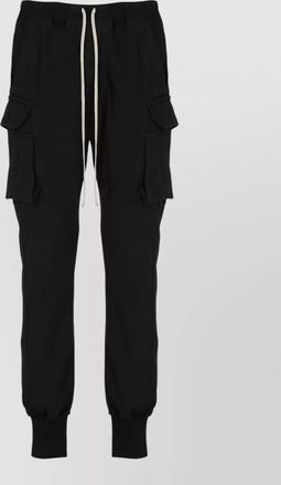 Rick Owens cotton straight-leg track pants