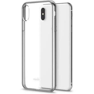 Moshi Vitros Para Iphone Xs Max Jet Silver - Estuche Transparente Delgado