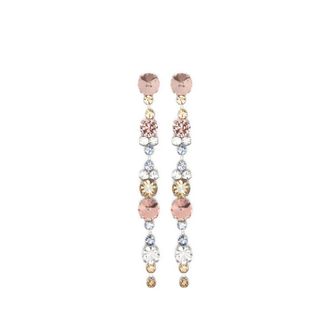 Forte_Forte Earrings, female, Multicolor, Size: ONE SIZE Crystal Pendent Earrings