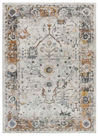 Atticgo Alfombra vintage beige/caldera/azul 154x230 cm
