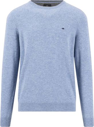 Fynch-Hatton Truien & Vesten, Heren, Blauw, 3Xl, Ronde hals gebreid