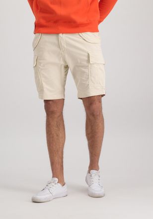 Alpha Industries Shorts ALPHA INDUSTRIES Airman Short, Herren, Gr. 29, Normalgr&ouml;ssen, weiss (jet stream wei&szlig;), Obermaterial: 98% Baumwolle, 2% Elastan; Futter: 100% Ba