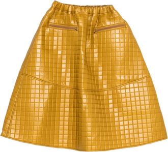 Melitta Baumeister Gonna trapuntata - Giallo