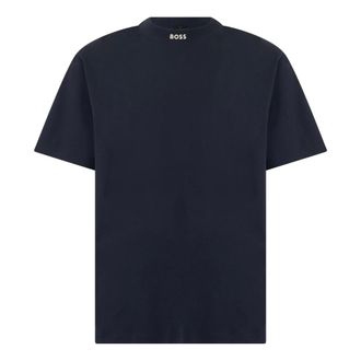 HUGO BOSS Hugo, T-Shirts, male, Blue, Size: 2XL Regular Fit T-shirt