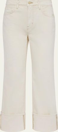 L'agence Leighton Ultra-High Rise Cuffed Stovepipe Jeans