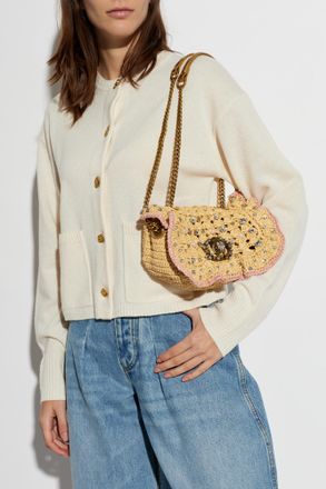 Kurt Geiger Chelsea Small Shoulder Bag, Womens, Cream