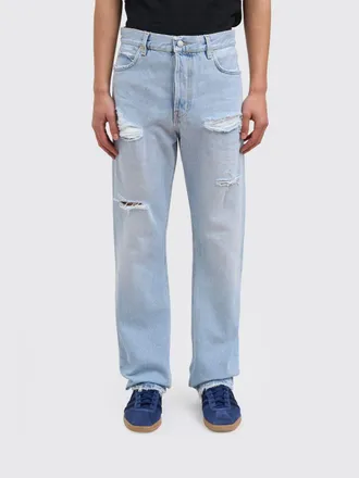 Haikure Cotton Denim Straight Jeans