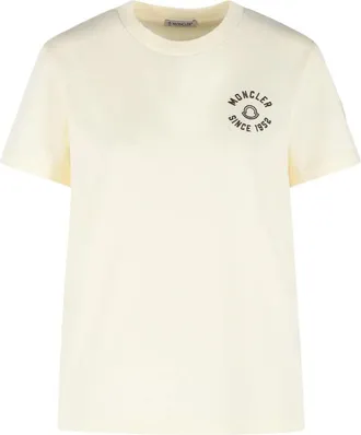 Moncler Embroidered-logo T-shirt