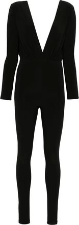 Alchemy x Lia Aram Tuta intera drappeggiata - Nero