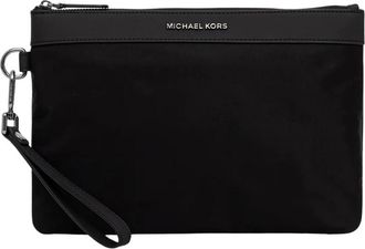 Michael Kors Brooklyn Nylon Travel Pouch - - Bags - Uomo - Nero - ONE SIZE