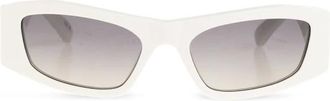 Balenciaga Sunglasses, female, White, Size: ONE SIZE Rectangular Sunglasses