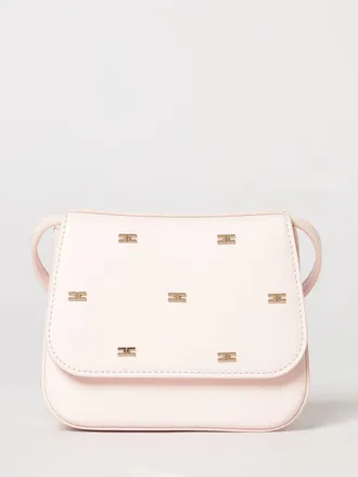 Elisabetta Franchi La Mia Bambina Borsa in pelle sintetica con monogram