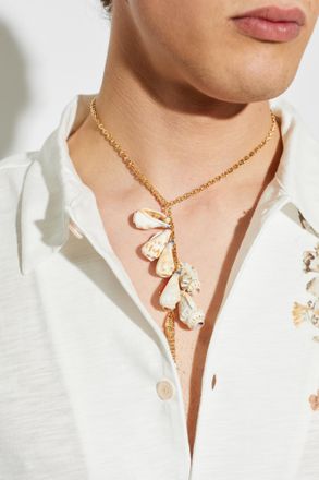 Dsquared2 Necklace With Pendants, Mens, White