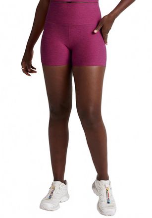 Beyond Yoga Keep The Pace Biker Short In Pink